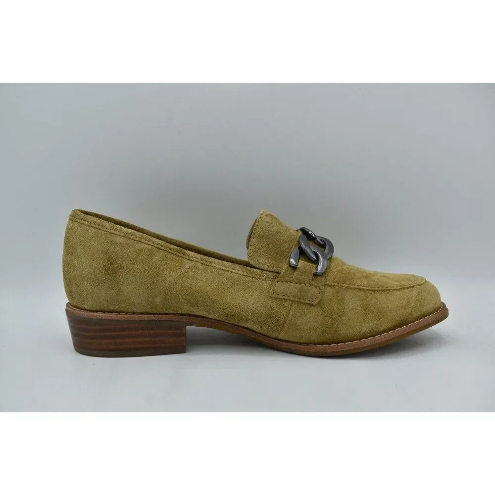 Sofft Womens Size 10‎ Nevara Hazelwood Suede Slip On Loafers Shoes